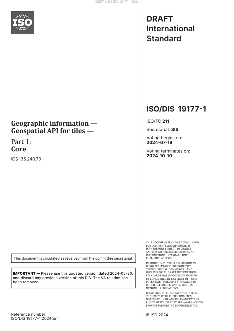 prEN ISO 19177-1:2024 - BARVE