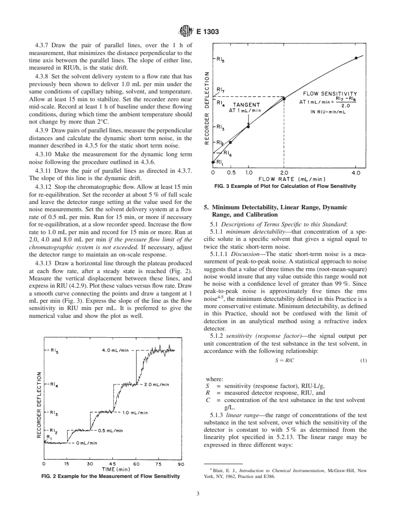 ASTM E1303-95(2000) - Practice for Refractive Index Detectors Used in Liquid Chromatography