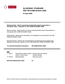 EN 61669:2016/A1:2025 - Page 1 preview