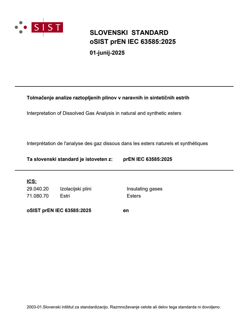 prEN IEC 63585:2025 - BARVE