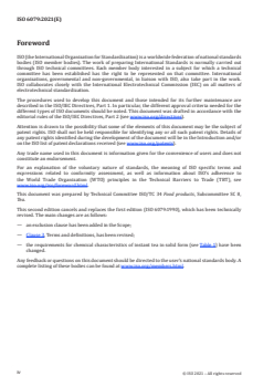 ISO 6079:2021 - Instant tea in solid form — Specification
Released:11/22/2021 - Page 4 preview