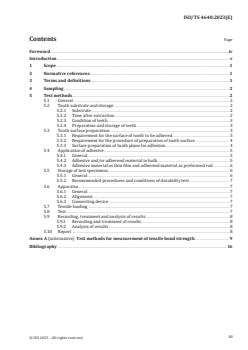 ISO/TS 4640:2023 - Dentistry — Test methods for tensile bond strength to tooth structure
Released:4. 05. 2023 - Page 3 preview