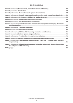 ISO 5910:2024 ISO 5910:2024 - Cardiovascular implants and extracorporeal systems — Cardiac valve repair devices
Released:5. 07. 2024 - Page 4 preview