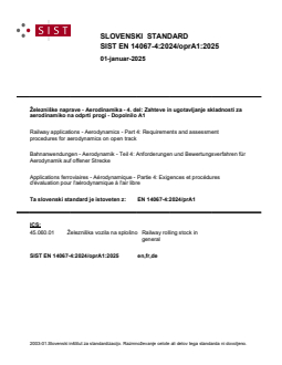 EN 14067-4:2024/oprA1:2025 - Page 1 preview