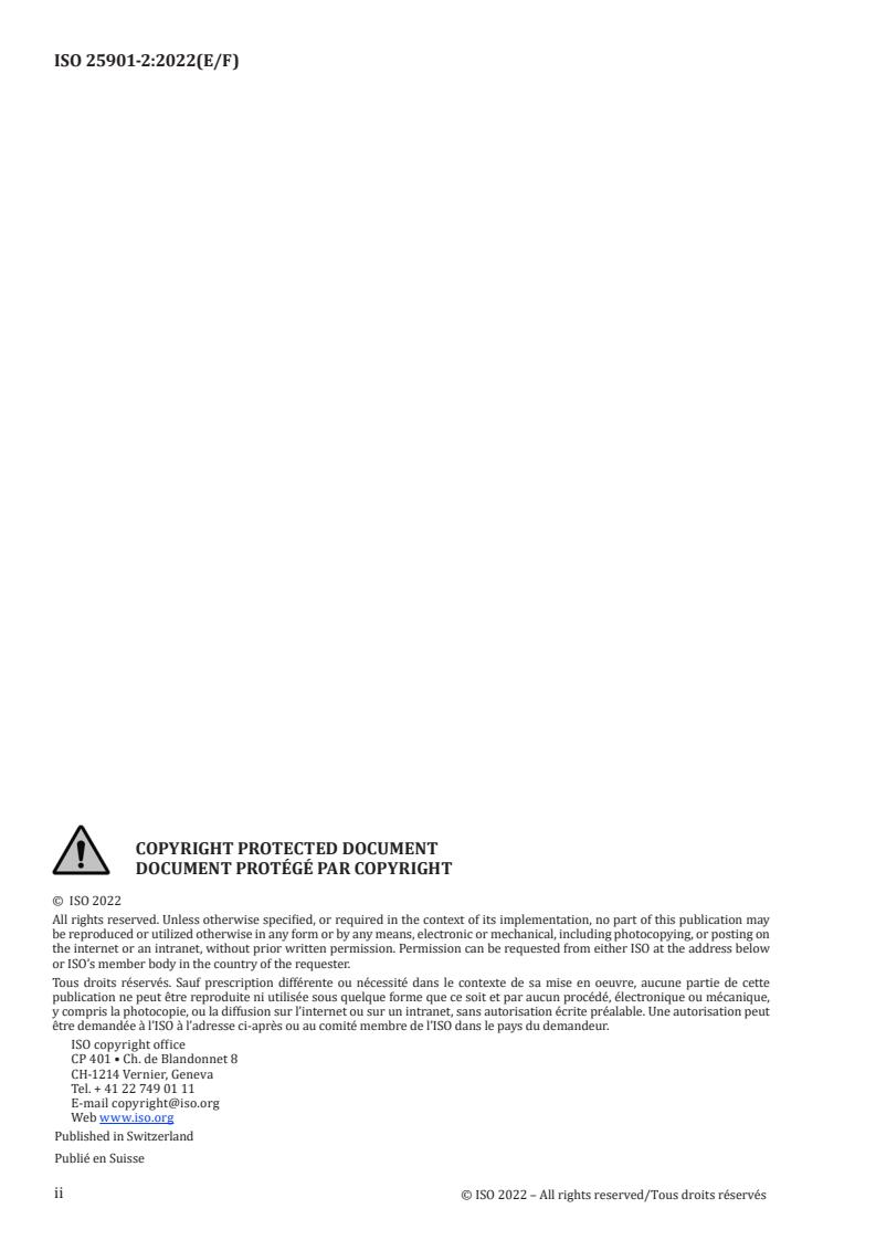 ISO 25901-2:2022 ISO 25901-2:2022 - Welding and allied processes — Vocabulary — Part 2: Health and safety
Released:21. 12. 2022 - Page 2 preview