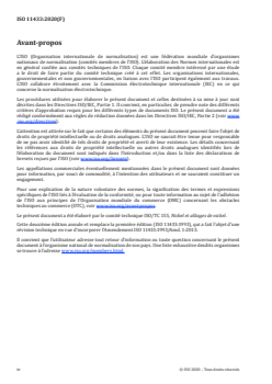 ISO 11433:2020 - Alliages de nickel — Détermination de la teneur en titane — Méthode par spectrophotométrie d’absorption moléculaire au diantipyrylméthane
Released:1/28/2021 - Page 4 preview