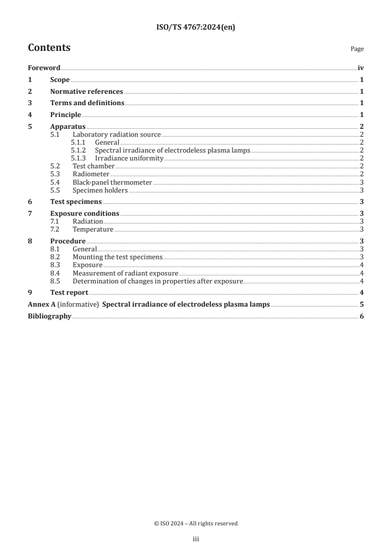 ISO/TS 4767:2024 - Plastics — Method of exposure to electrodeless plasma radiation sources
Released:24. 01. 2024