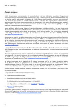 SIST ISO 187:2023 ISO 187:2022 - Paper, board and pulps — Standard atmosphere for conditioning and testing and procedure for monitoring the atmosphere and conditioning of samples
Released:18. 10. 2022 - Page 4 preview