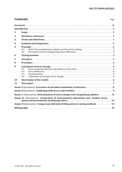 ISO/TS 19096:2023 - Metallic materials — Instrumented indentation test for hardness and materials parameters — Evaluation of stress change using indentation force differences
Released:15. 11. 2023 - Page 3 preview