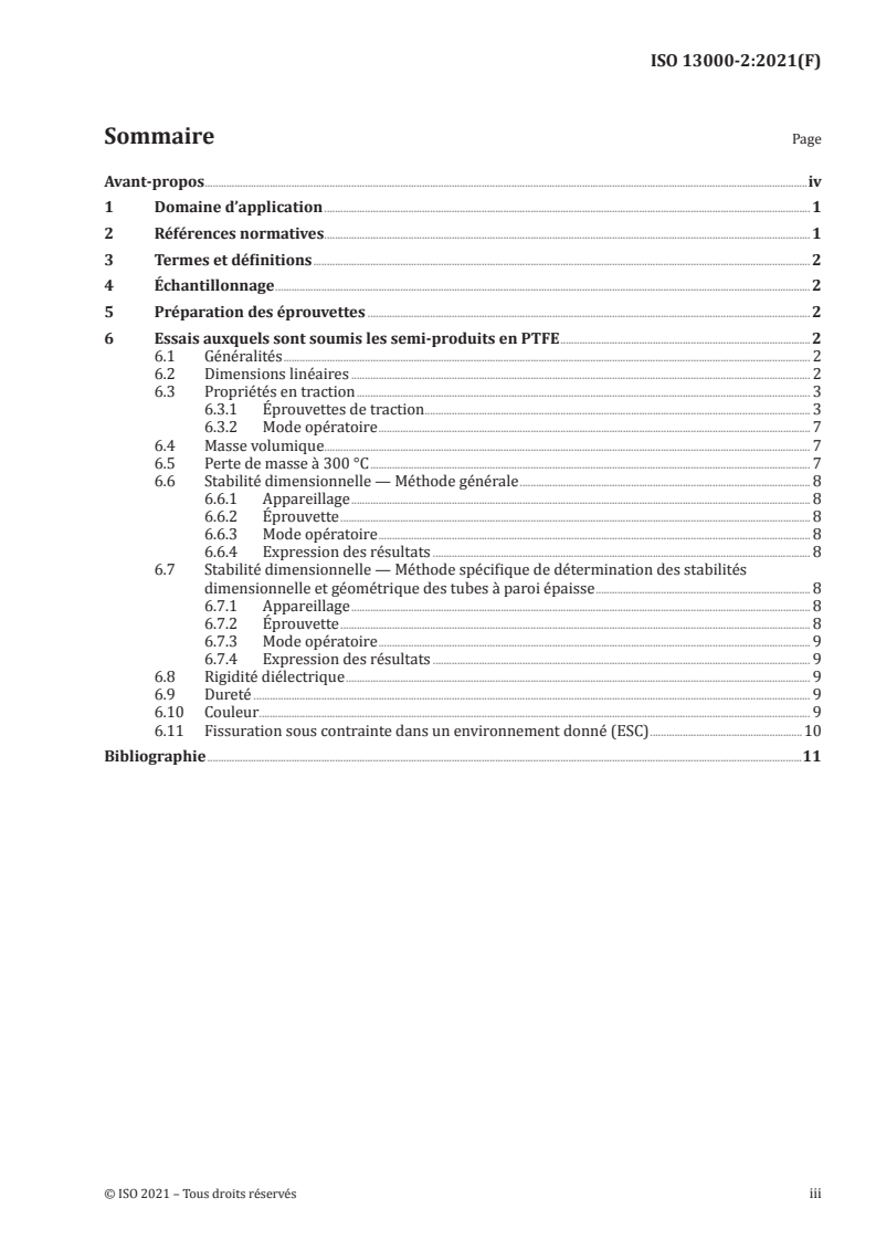 ISO 13000-2:2021 - Plastiques — Semi-produits en polytétrafluoroéthylène (PTFE) — Partie 2: Préparation des éprouvettes et détermination des propriétés
Released:8/13/2021