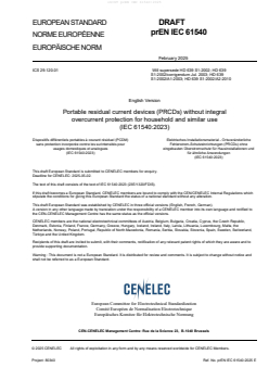 EN IEC 61540:2025 prEN IEC 61540:2025 - Page 3 preview