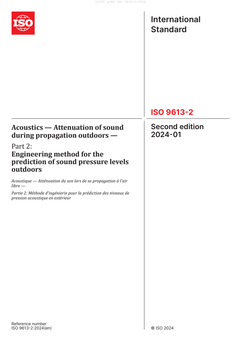 prEN ISO 9613-2:2024