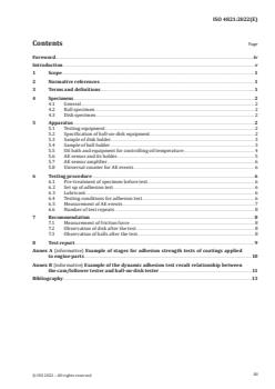 ISO 4821:2022 - Plain bearings — Dynamic adhesion test method for DLC coated parts under lubricated condition
Released:5/18/2022 - Page 3 preview