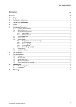ISO 4862:2023 ISO 4862:2023 - Ships and marine technology — Winches for trailing suction hopper dredger
Released:12. 06. 2023 - Page 3 preview
