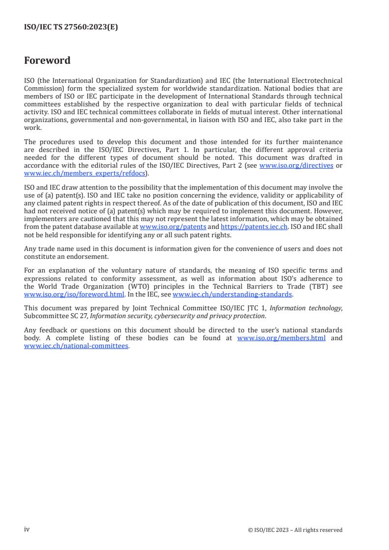 ISO/IEC TS 27560:2023 ISO/IEC TS 27560:2023 - Privacy technologies — Consent record information structure
Released:8. 08. 2023 - Page 4 preview