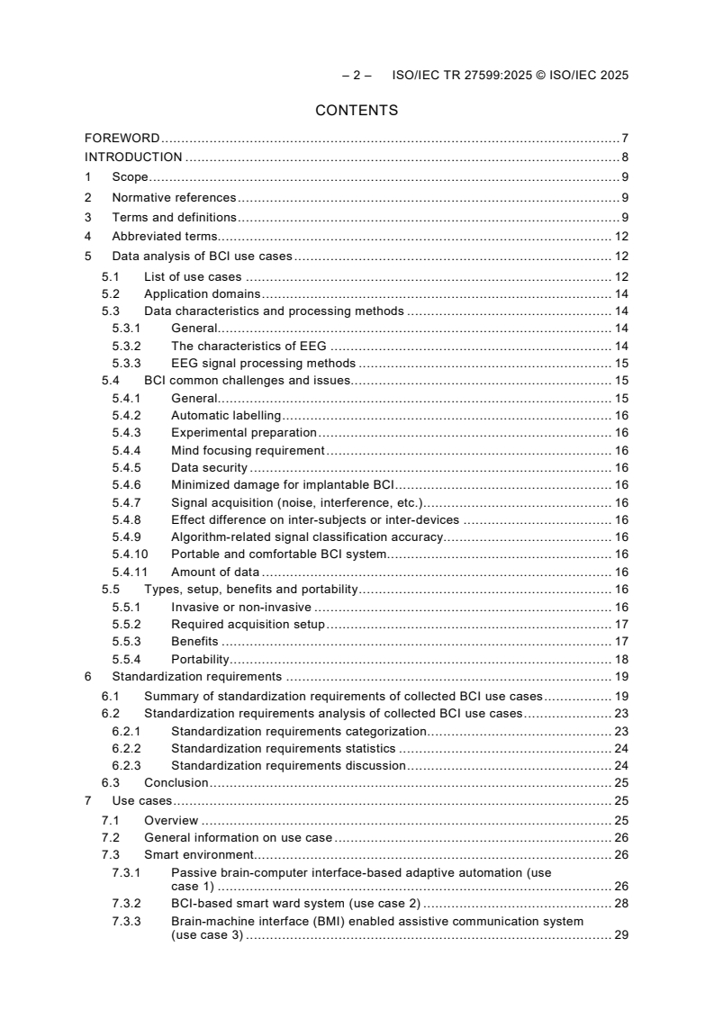 ISO/IEC TR 27599:2025 - Information technology — Brain-computer interfaces — Use cases
Released:9. 05. 2025