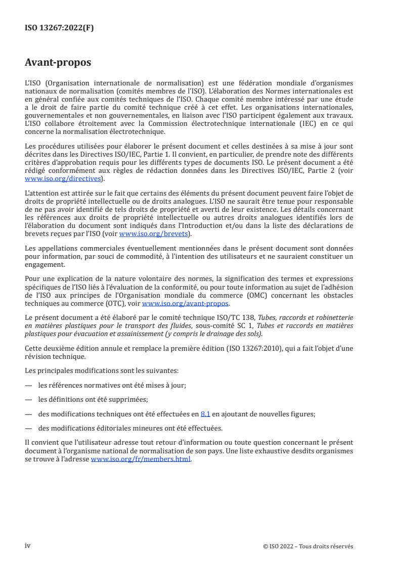 ISO 13267:2022 ISO 13267:2022 - Thermoplastics piping systems for non-pressure underground drainage and sewerage — Thermoplastics inspection chamber and manhole bases — Test methods for buckling resistance
Released:3. 10. 2022 - Page 4 preview