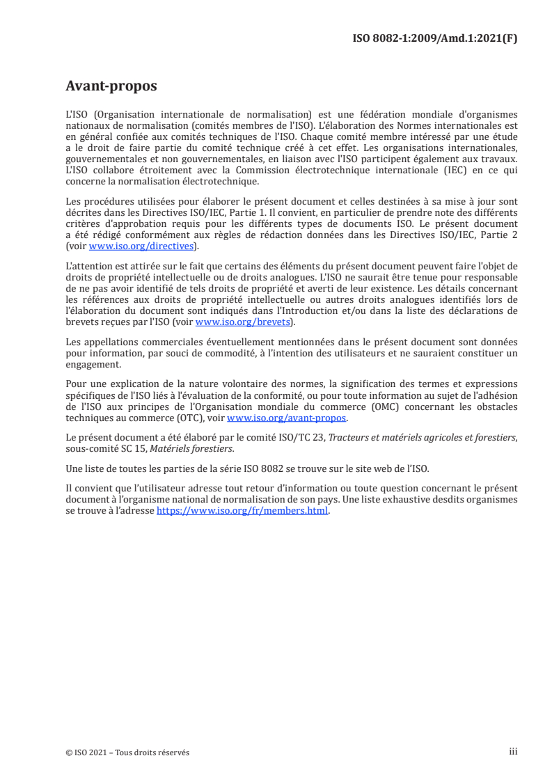 ISO 8082-1:2009/Amd 1:2021 - Machines forestières automotrices — Essais de laboratoire et exigences de performance pour les structures de protection au retournement — Partie 1: Machines communes — Amendement 1
Released:11/4/2021