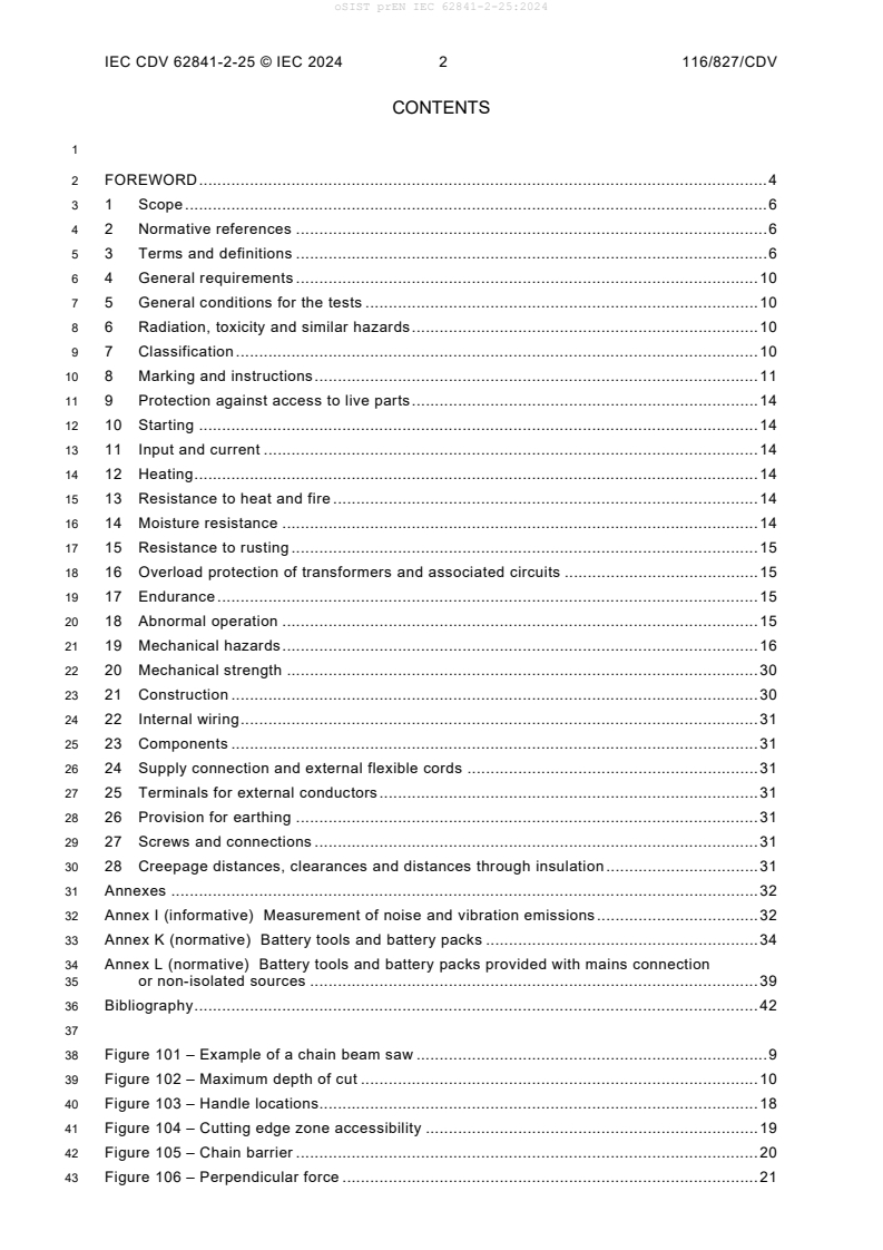 oSIST prEN IEC 62841-2-25:2024 oSIST prEN IEC 62841-2-25:2024 - Page 4 preview