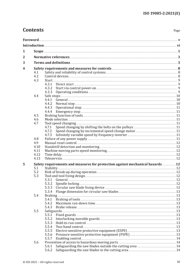 ISO 19085-2:2021 - Woodworking machines — Safety — Part 2: Horizontal beam panel circular sawing machines
Released:10/14/2021