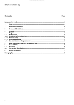 TP CEN/TR 18169:2025 - Page 4 preview