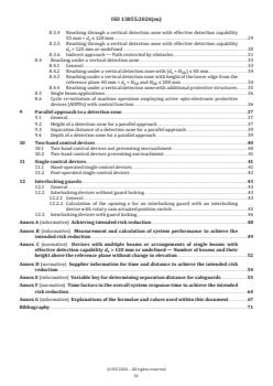 ISO 13855:2024 - Safety of machinery — Positioning of safeguards with respect to the approach of the human body
Released:11/22/2024 - Page 4 preview