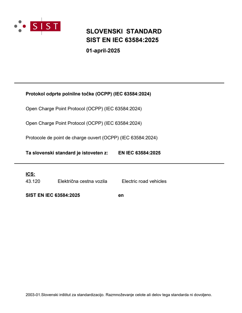 EN IEC 63584:2025 - BARVE