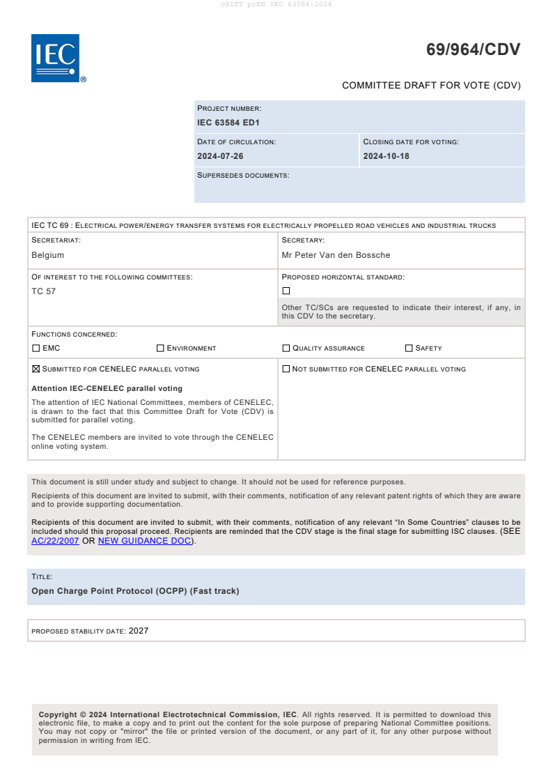 prEN IEC 63584:2024 - BARVE