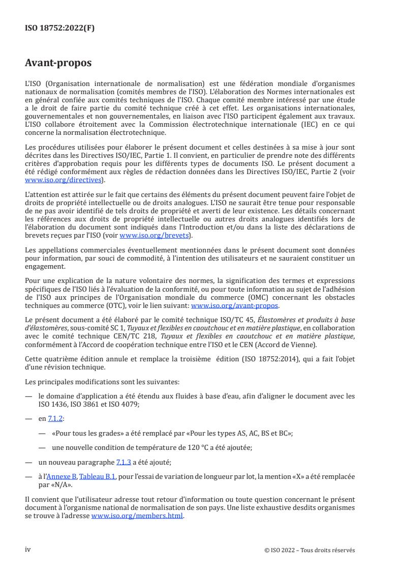 ISO 18752:2022 ISO 18752:2022 - Rubber hoses and hose assemblies — Wire- or textile-reinforced single-pressure types for hydraulic applications — Specification
Released:3/28/2022 - Page 4 preview