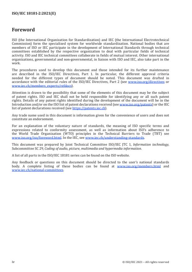 ISO/IEC 18181-2:2021 ISO/IEC 18181-2:2021 - Information technology -- JPEG XL image coding system - Page 4 preview