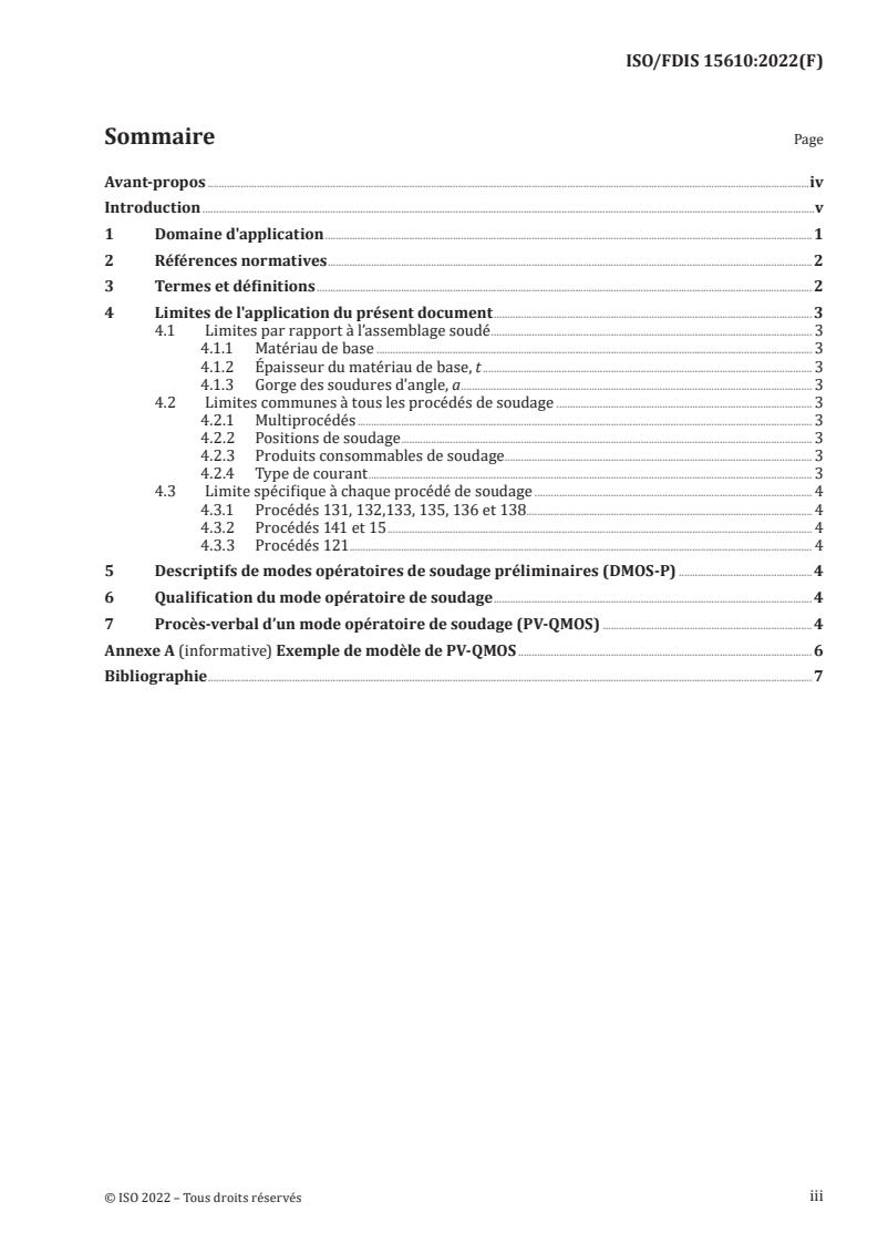 ISO 15610:2023 - Descriptif et qualification d'un mode opératoire de soudage pour les matériaux métalliques — Qualification basée sur des produits consommables soumis à essais
Released:10/14/2022