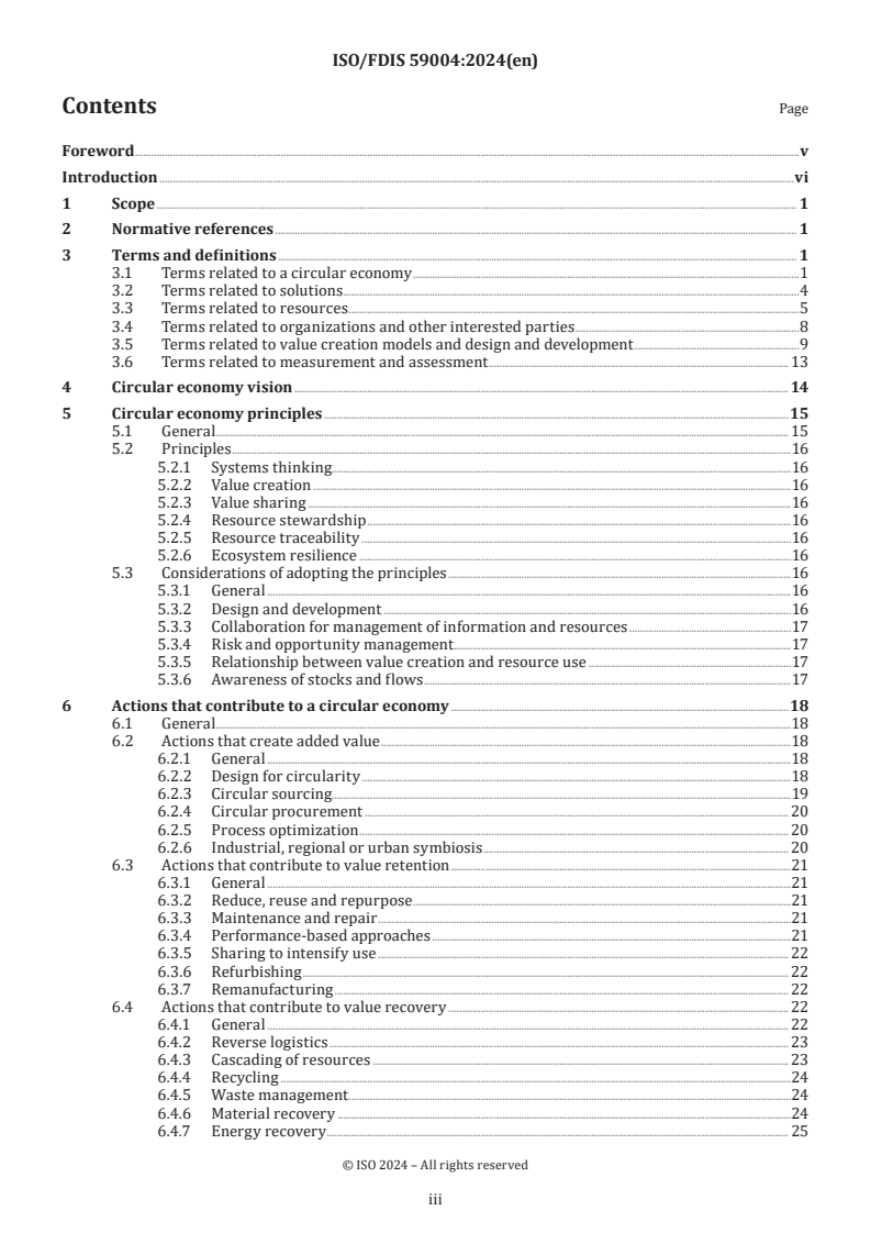 ISO/FDIS 59004 - Circular economy — Vocabulary, principles and guidance for implementation
Released:6. 02. 2024