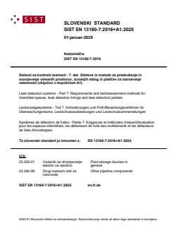 EN 13160-7:2016+A1:2024 EN 13160-7:2016+A1:2025 - Page 1 preview