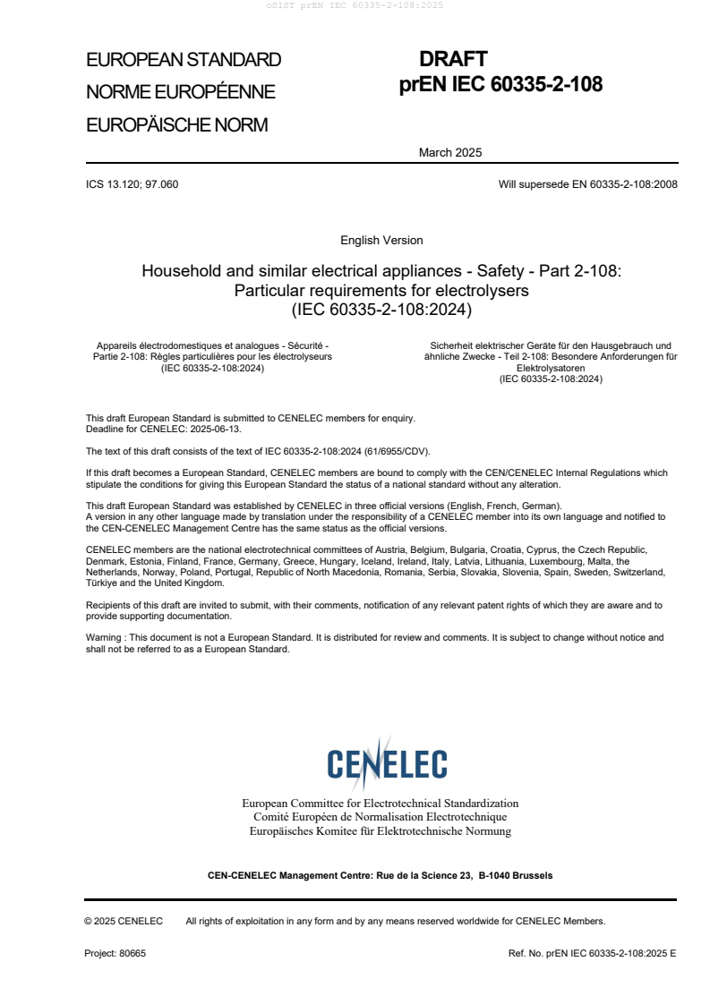 prEN IEC 60335-2-108:2025