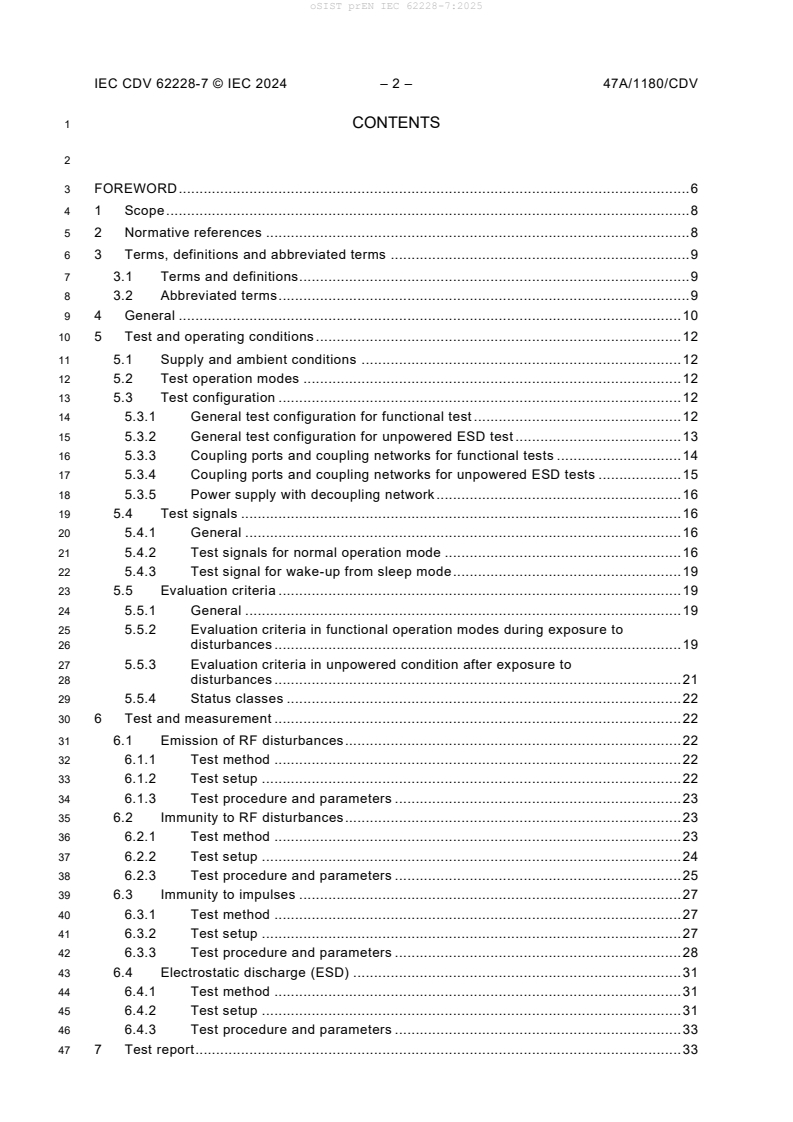 oSIST prEN IEC 62228-7:2025 oSIST prEN IEC 62228-7:2025 - BARVE - Page 4 preview
