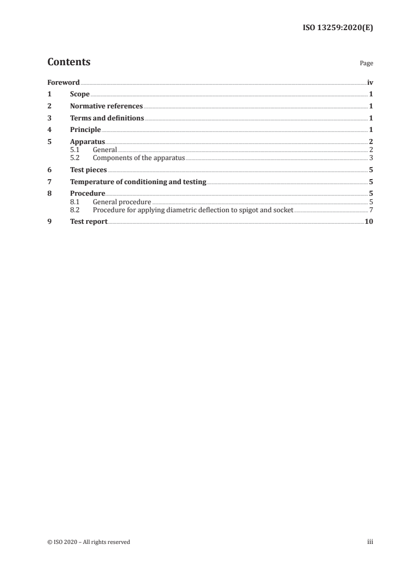 ISO 13259:2020 ISO 13259:2020 - Thermoplastics piping systems for underground non-pressure applications — Test method for leaktightness of elastomeric sealing ring type joints
Released:7/16/2020
