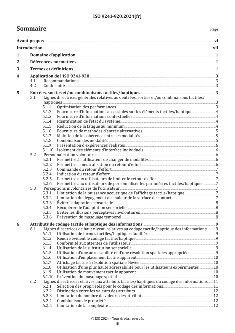 ISO 9241-920:2024 - Ergonomie de l'interaction homme-système — Partie 920: Interactions tactiles et haptiques
Released:11. 10. 2024