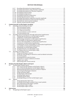 ISO 9241-920:2024 - Ergonomics of human-system interaction — Part 920: Tactile and haptic interactions
Released:11. 10. 2024 - Page 4 preview
