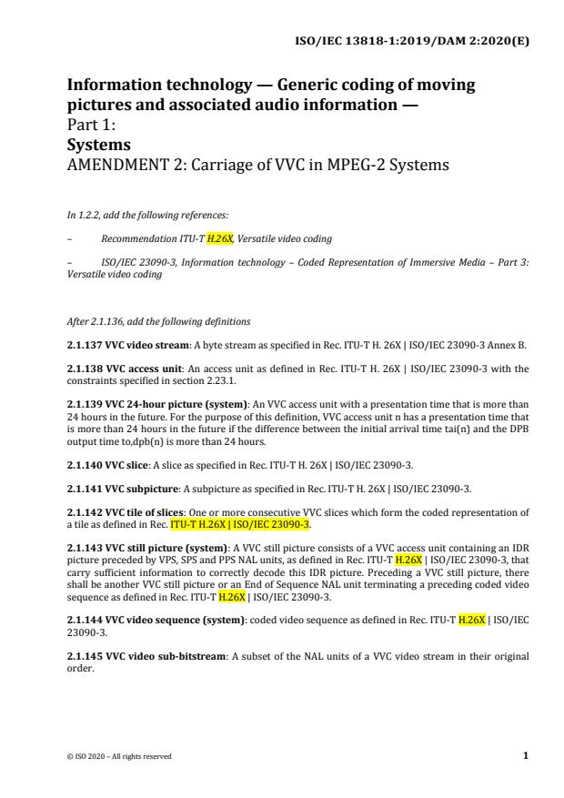 ISO/IEC 13818-1:2019/DAmd 2