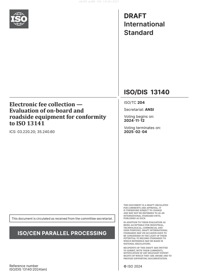 prEN ISO 13140:2025