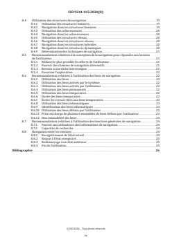 ISO 9241-115:2024 - Ergonomie de l’interaction homme-système — Partie 115: Recommandations relatives à la conception conceptuelle, la conception de l’interaction utilisateur-système, la conception de l’interface utilisateur et la conception de la navigation
Released:28. 03. 2024 - Page 4 preview