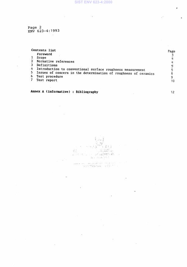 ENV 623-4:1993 ENV 623-4:2000 - Page 4 preview