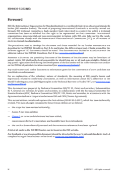 ISO 8130-5:2021 ISO 8130-5:2021 - Coating powders — Part 5: Determination of flow properties of a powder/air mixture
Released:6/23/2021 - Page 4 preview