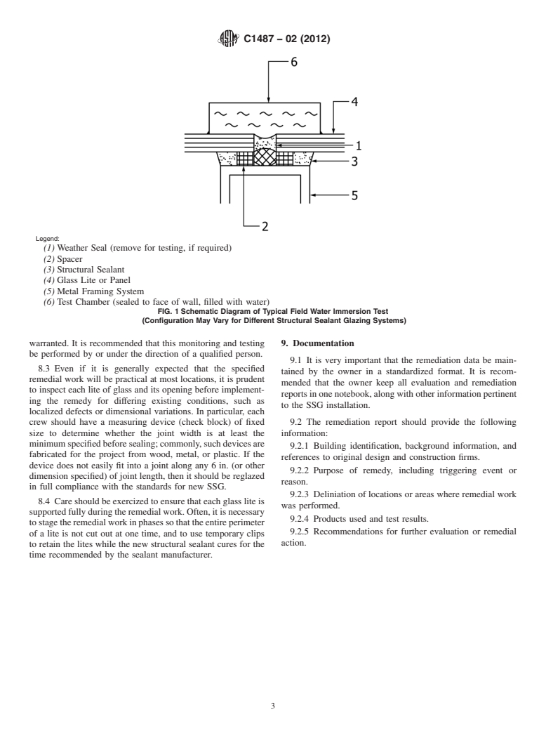 ASTM C1487-02(2012) - Standard Guide for Remedying Structural Silicone Glazing