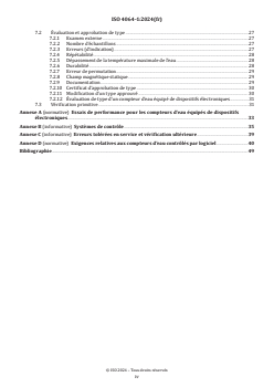 ISO 4064-1:2024 - Compteurs d'eau potable froide et d'eau chaude — Partie 1: Exigences métrologiques et techniques
Released:12/19/2024 - Page 4 preview