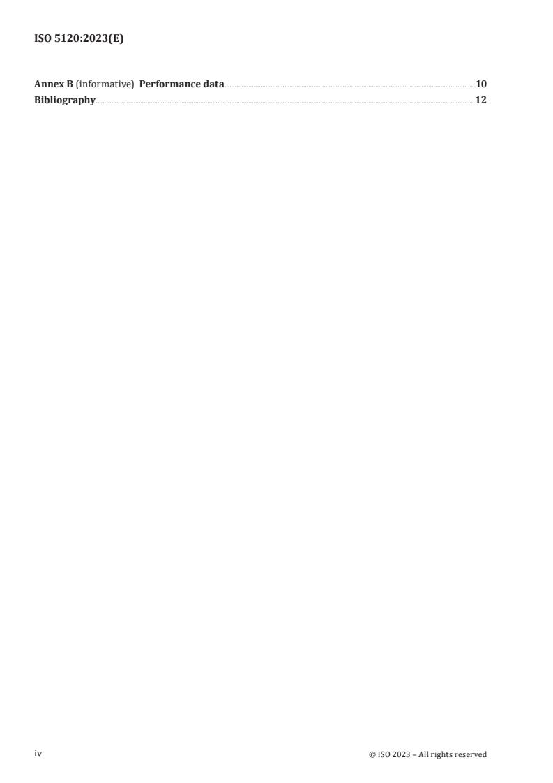 ISO 5120:2023 ISO 5120:2023 - Soil quality — Determination of perchlorate in soil using liquid chromatography-tandem mass spectrometry (LC-MS/MS)
Released:4. 07. 2023 - Page 4 preview