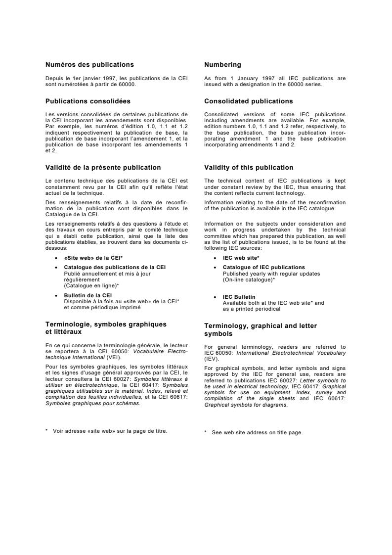 IEC 61554:1999 IEC 61554:1999 - Panel mounted equipment - Electrical measuring instruments - Dimensions for panel mounting - Page 2 preview