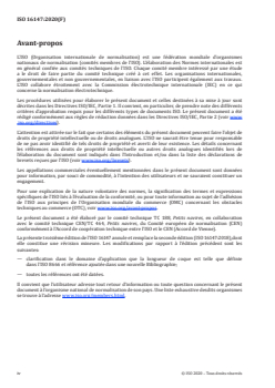 ISO 16147:2020 - Petits navires — Moteurs intérieurs diesels — Éléments des circuits d'alimentation, des systèmes de lubrification et des systèmes électriques fixés sur le moteur
Released:12/15/2020 - Page 4 preview