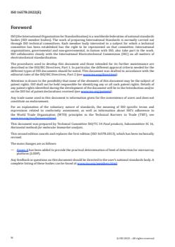ISO 16578:2022 - Molecular biomarker analysis — Requirements for microarray detection of specific nucleic acid sequences
Released:28. 09. 2022 - Page 4 preview