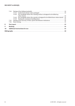 ISO 20957-6:2021 - Stationary training equipment — Part 6: Treadmills, additional specific safety requirements and test methods
Released:2/8/2021 - Page 4 preview